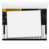 Electronic Keyboard Cards (Inside Horizontal (Bottom))