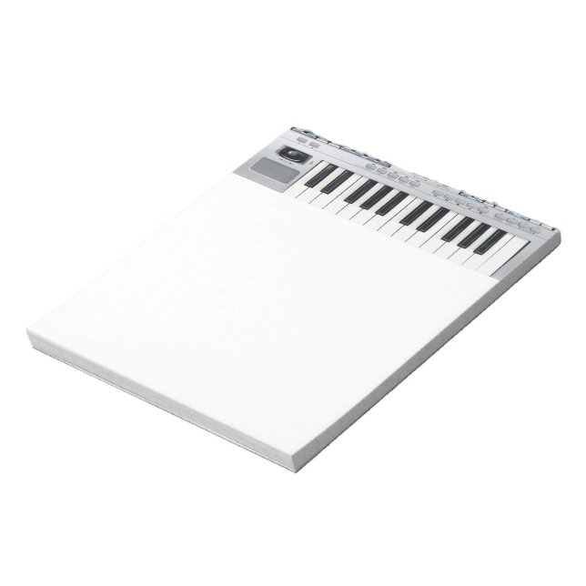 Electronic Keyboard Notepad (Rotated)