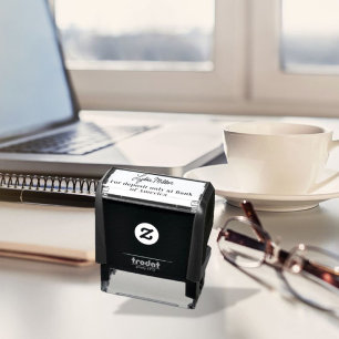 Electronic Mobile Deposit Signature Stamp