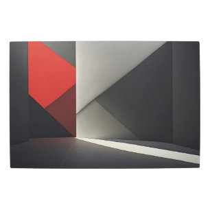 Electronic Modern Abstract Piece Metal Print