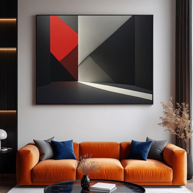 Electronic Modern Abstract Piece Poster (Creator Uploaded)