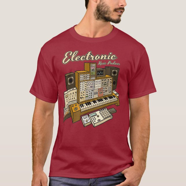 Electronic Music Producer T-Shirt (Front)