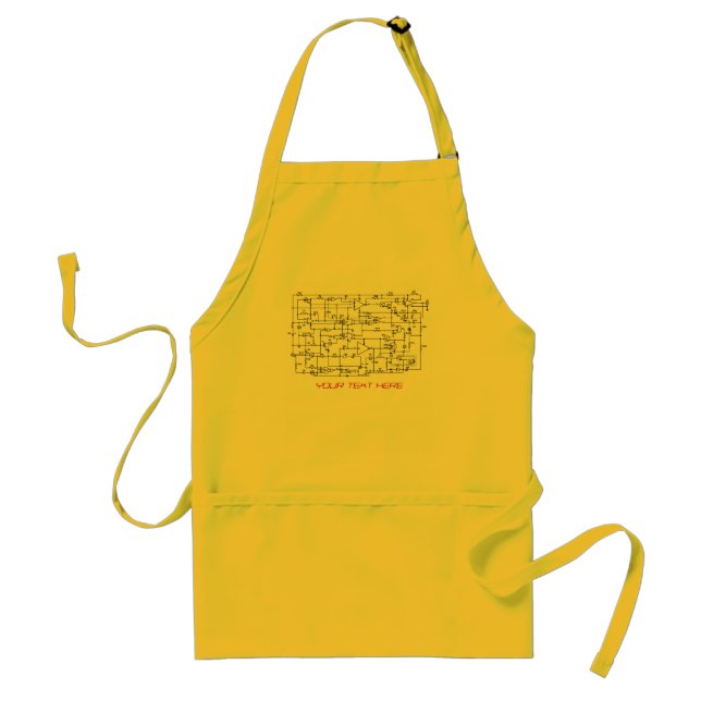 electronic project adult apron (Front)