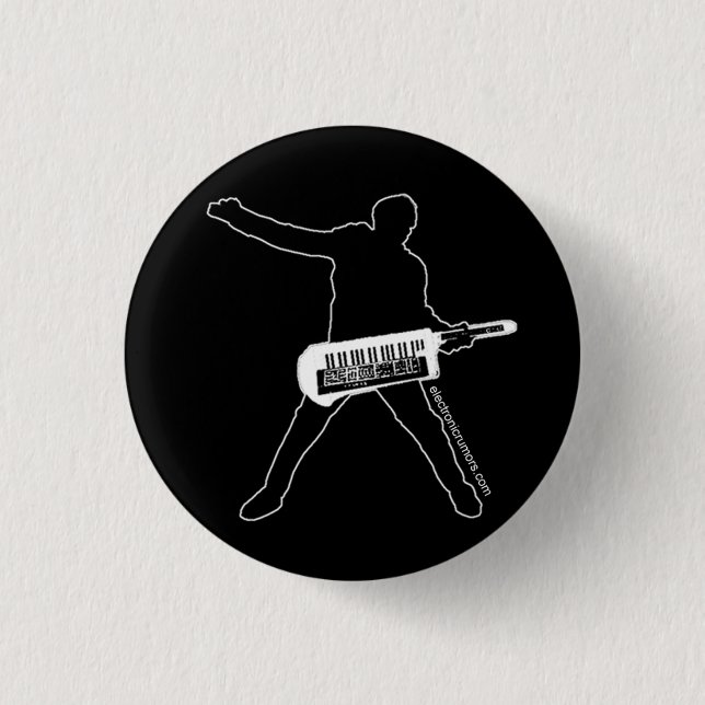 Electronic Rumors: Keytar Axe-Man, All Synth...All Button (Front)