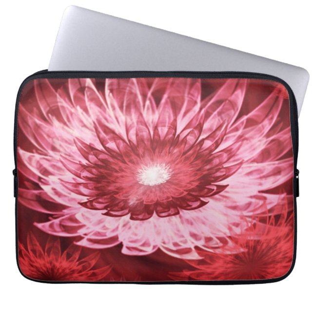 Electronics Bag Fantasy Flowers Red (Front)