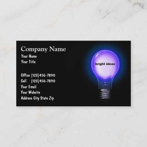 Customizable Electronics Business Cards