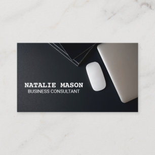 Electronics Office Space Desk Business Card