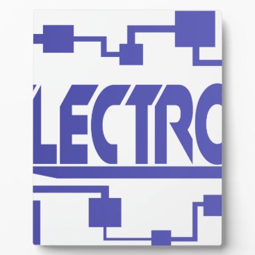 Electronics Plaque Electronics Plaque