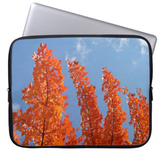 Electronics sleeve Tablets Orange Autumn Leaves