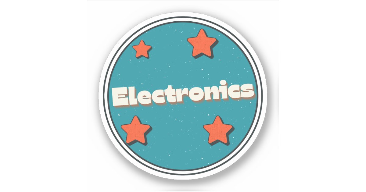 Electronics Sticker | Zazzle