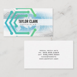 Electronics   Tech Business Card