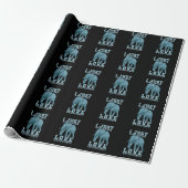 Elefant I Just Freaking Love Elephants, ok Wrapping Paper (Unrolled)