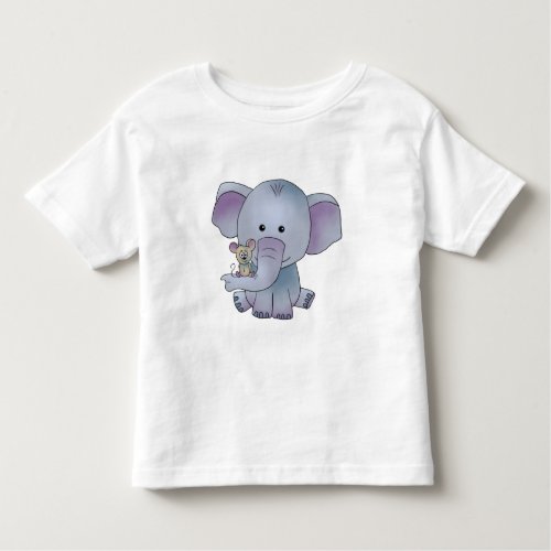 Elefant mud mouse toddler t_shirt