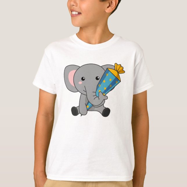 Elefant School Enrollment Day Care Center 2021 T-Shirt (Front)
