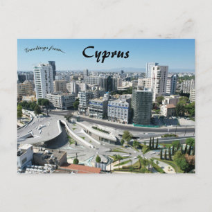 Eleftheria Square in Nicosia Cyprus Postcard
