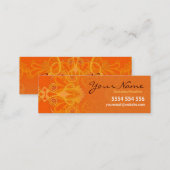 Elegan oRange mini Business Card (Front/Back)
