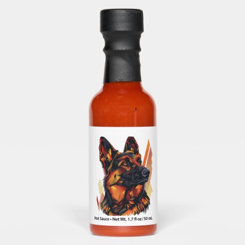 Elegance and Canine Grace German Shepherds Hot Sauces