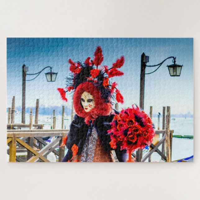 Elegance and Mystery from Venice Jigsaw Puzzle (Horizontal)
