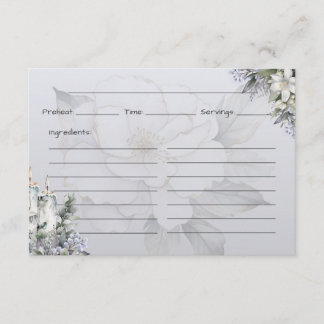 Elegance Basic Recipe Card