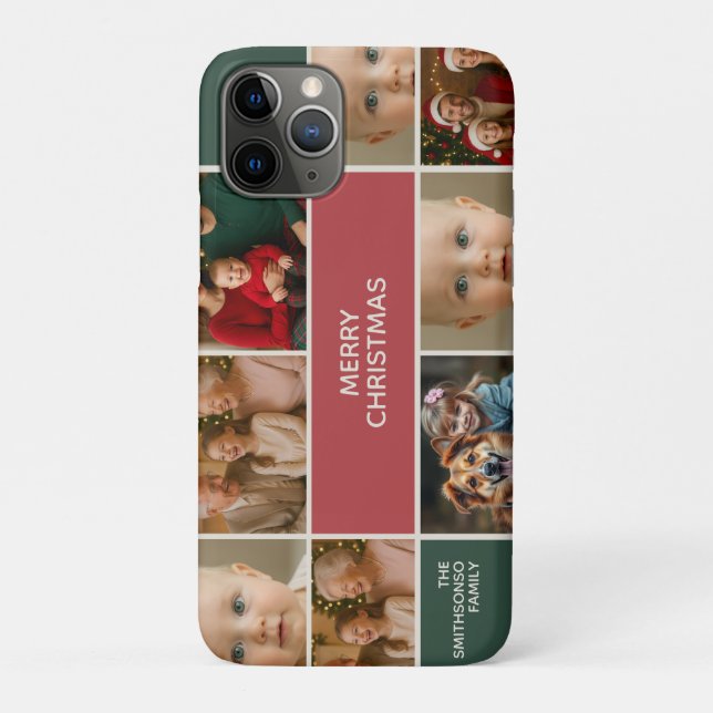 elegance big family personalized Photos Case-Mate iPhone Case (Back)