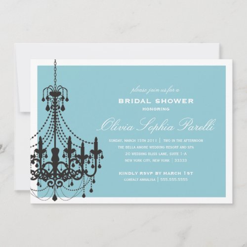 ELEGANCE | BRIDAL SHOWER INVITATION