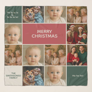 elegance christmas day joy fun holiday photo scarf