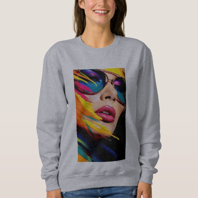 Elegance Embodied" Sweatshirt (Front)