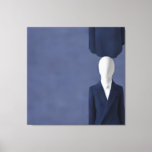 Elegance in Absence Canvas Print