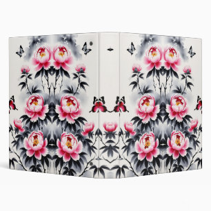 Elegance in Bloom: Floral and Landscape Harmony 3 Ring Binder