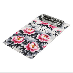 Elegance in Bloom: Floral and Landscape Harmony Mini Clipboard