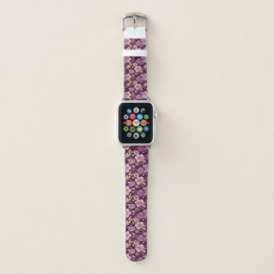 Elegance in Bloom: Purple Mauve, 38mm & 40mm Apple Watch Band