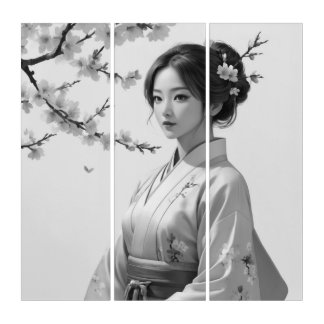 Elegance in Bloom Triptych