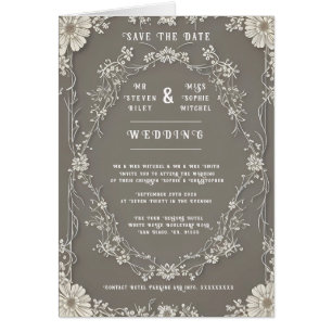 Elegance in Bloom Wedding Collection Cards