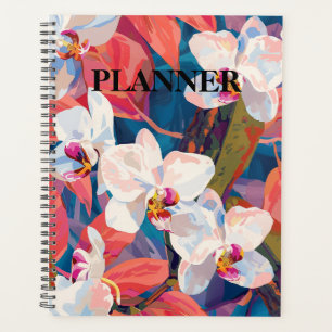 Elegance in Bloom: Your Orchid-Designed Planner