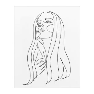 Elegance in Simplicity Acrylic Print