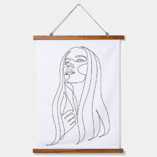 Elegance in Simplicity Hanging Tapestry