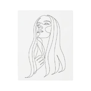 Elegance in Simplicity Metal Print
