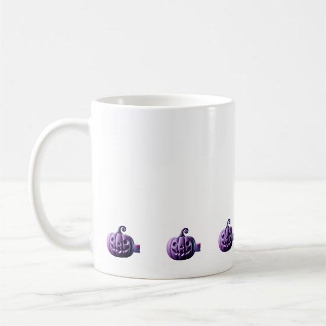 Elegance in Spook: Year-Round Halloween Mug (Left)