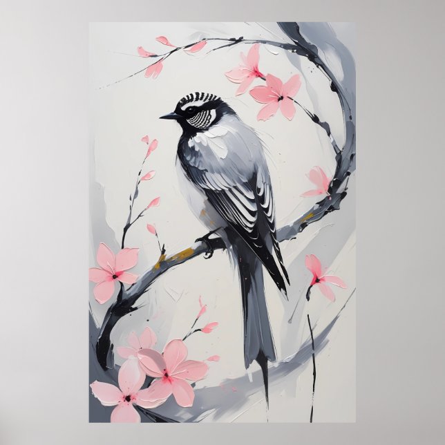 Elegance in Stillness Poster (Front)