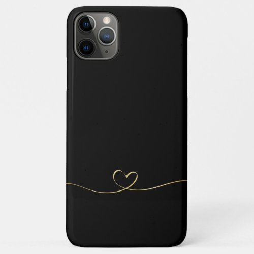 lgance Intemporelle  Coque Noire  iPhone 11 Pro Max Case
