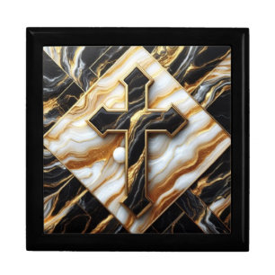 Elegance Monochrome Ceramic pattern Gilded Touches Gift Box