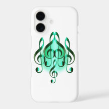 Elegance Musical Heart Design White