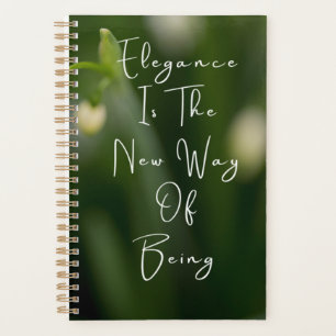 Elegance new way of being green planner