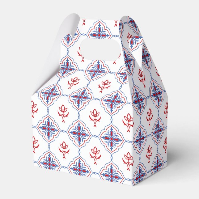 Elegance pattern favor boxes (Back Side)