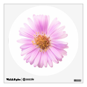 Elegance single flower wall decal