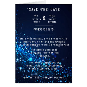 Elegance sparkle Wedding Collection Cards