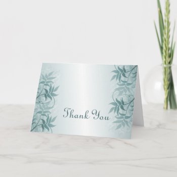 Elegance Thank You Card by AJsGraphics at Zazzle