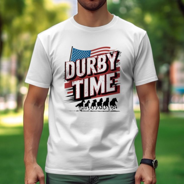 Elegance Unleashed: Derby Time Event Logo T-Shirt (Creator Uploaded)