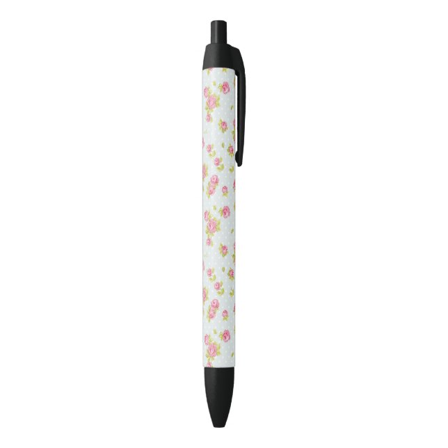 Elegance wallpaper pattern of pink roses 4 pen (Bottom (Vertical))