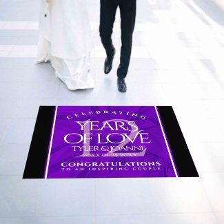 Elegant 12th Silk Wedding Anniversary Celebration